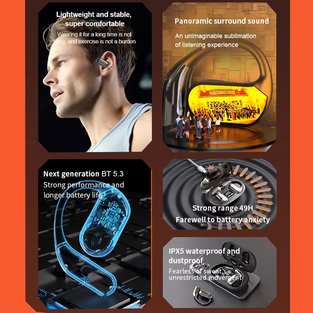 AuriaSense™ AI Earbuds [Smarter Connection, Real Freedom]