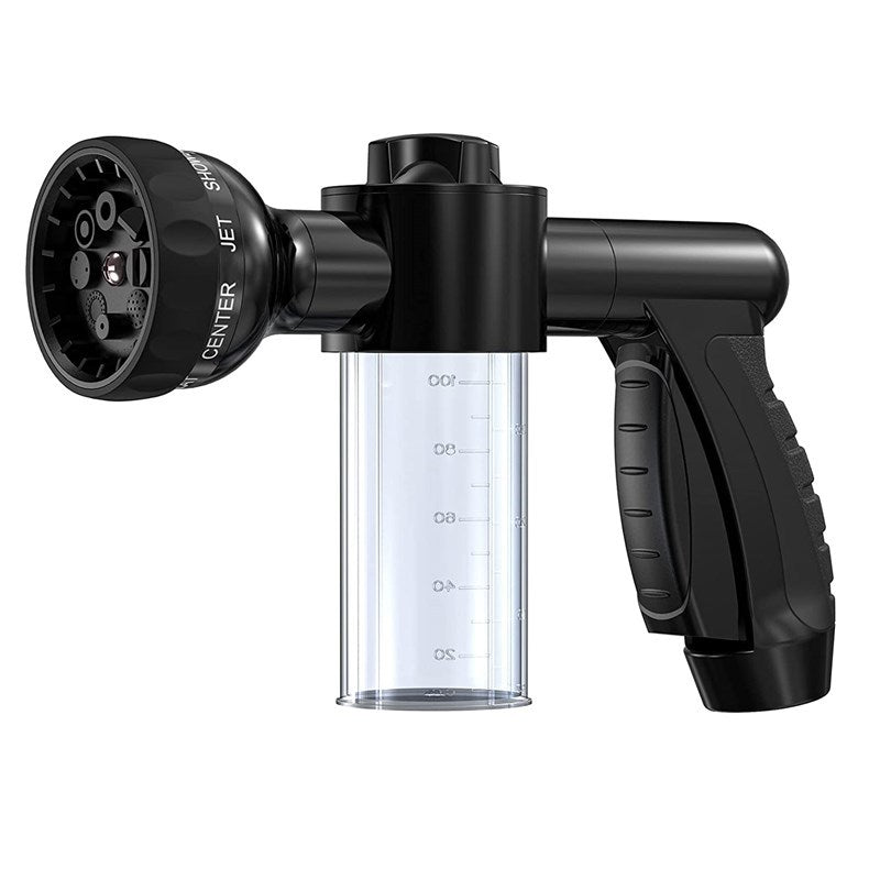 FurFresh Jet Pro - Portable High Pressure Water Gun with Foam Lance